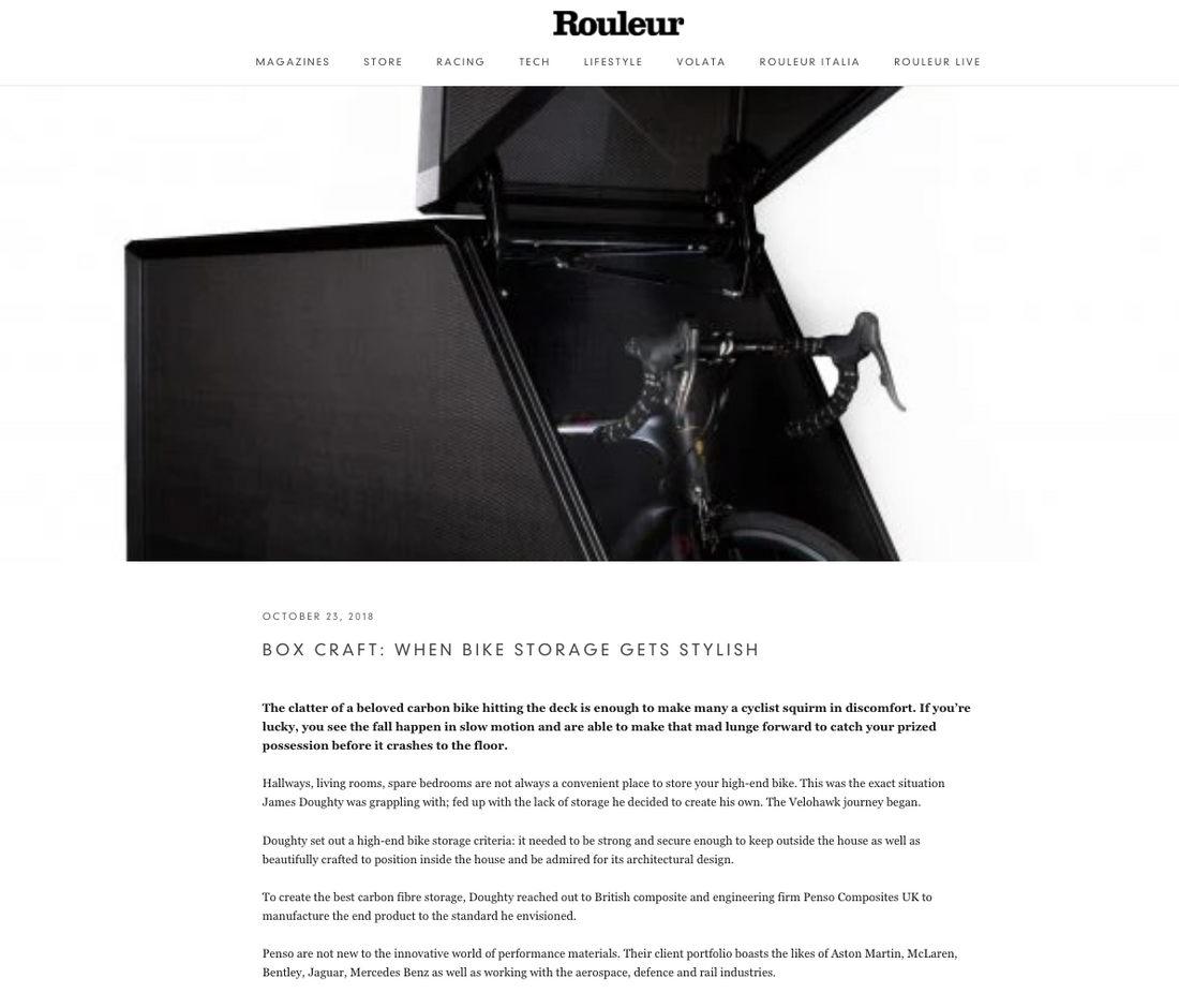 Rouleur - When Bike Storage Gets Stylish Oct 2018