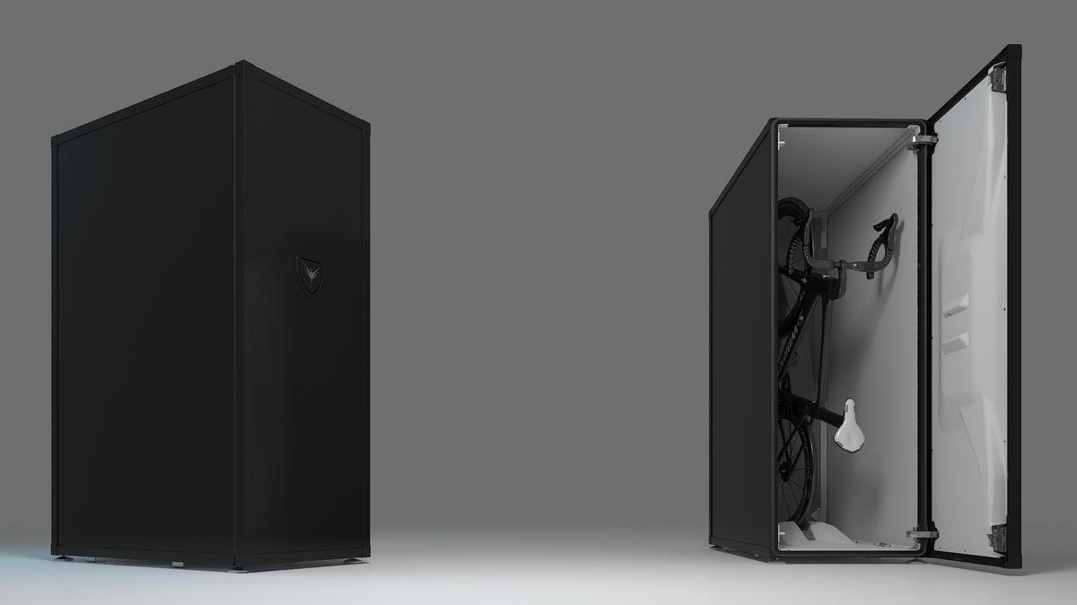 Vertical Bike Storage Pod