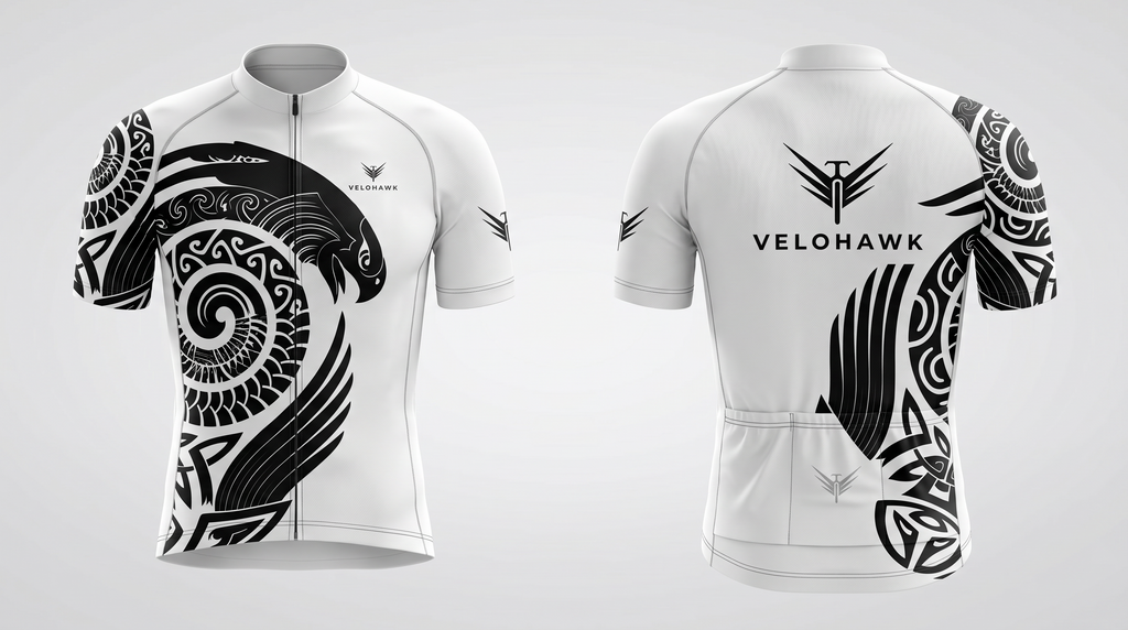 Velohawk White Hawk Jersey