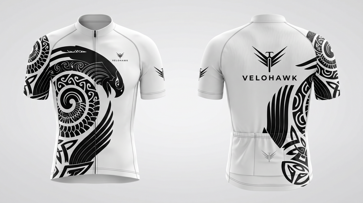 Velohawk White Hawk Jersey