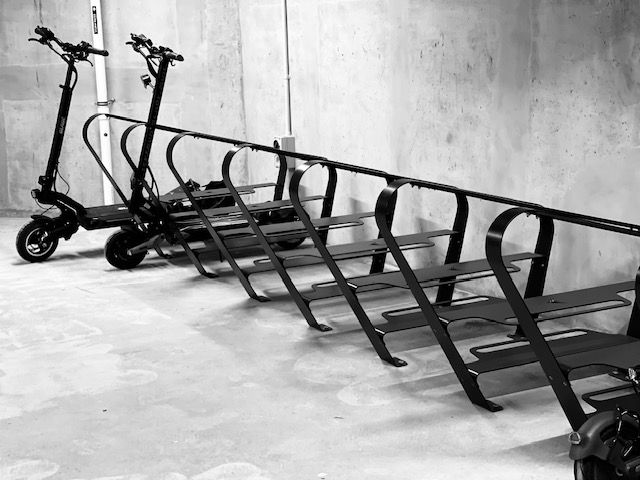 Scooter and bike parking system